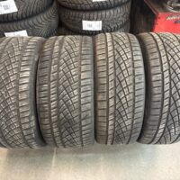 4 pneu(s) ÉTÉ usagé(s) Continental 275/40R19  8/32 et 9/32   Stagger 275/40r19 et 245/45r19