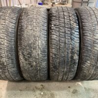 4 pneu(s) ÉTÉ usagé(s) Michelin  LT245/75R17 10E 7/32 et 8/32