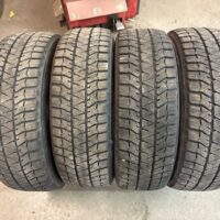 4 pneu(s) HIVER usagé(s) Bridgestone 185/65R15  8/32