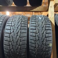 2 pneu(s) HIVER usagé(s) Nokian 195/50R16  9/32 clouté(s)
