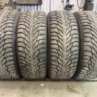 4 pneu(s) HIVER usagé(s) Nokian 245/55R19  9/32