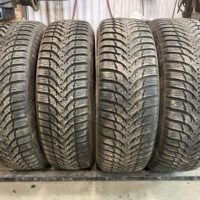 4 pneu(s) HIVER usagé(s) Kumho 185/60R15  6/32 et 8/32   Kit stagger 165/65/15
