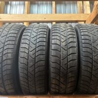 4 pneu(s) HIVER usagé(s) Pirelli 175/65R15  6/32 et 7/32