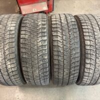 4 pneu(s) HIVER usagé(s) Bridgestone 195/65R15  7/32