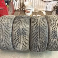 4 pneu(s) HIVER usagé(s) Michelin 245/35R20  9/32 et 10/32