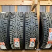 4 pneu(s) HIVER usagé(s) Hankook 175/65R15  7/32 et 8/32