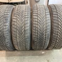 4 pneu(s) HIVER usagé(s) Goodyear 235/60R18  5/32 et 6/32