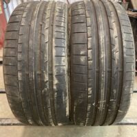 2 pneu(s) ÉTÉ usagé(s) Continental 255/40R20  7/32