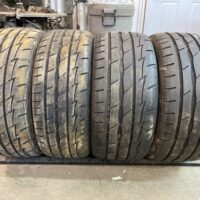 4 pneu(s) ÉTÉ usagé(s) Firestone 225/40R19  8/32