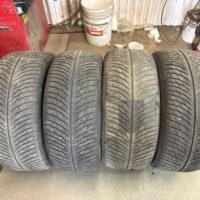 4 pneu(s) HIVER usagé(s) Michelin 245/40R19  7/32