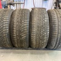 4 pneu(s) HIVER usagé(s) Michelin 245/45R18  6/32  runflat(s)
