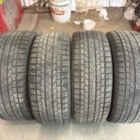 4 pneu(s) HIVER usagé(s) Yokohama 215/55R16  7/32