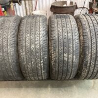 4 pneu(s) ÉTÉ usagé(s) Bridgestone 235/50R18  5/32 et 6/32