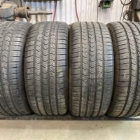 4 pneu(s) ÉTÉ usagé(s) Goodyear 245/45R18  7/32 et 8/32  runflat(s)