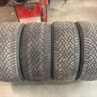 4 pneu(s) HIVER usagé(s) Nokian 255/35R19 8/32 et 9/32 Kit Stagger 255/35r19 et 225/40r19