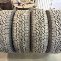 4 pneu(s) ÉTÉ usagé(s) Goodyear  LT275/65R20 10E 8/32 et 9/32