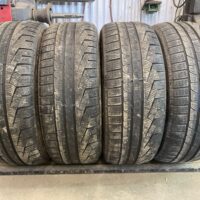 4 pneu(s) HIVER usagé(s) Pirelli 225/45R18  5/32 et 6/32  runflat(s)