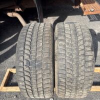 2 pneu(s) HIVER usagé(s) Bridgestone 255/50R19 6/32 runflat(s)