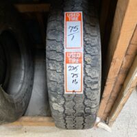 1 pneu(s) ÉTÉ usagé(s) Goodyear  LT225/75R16 10E 10/32