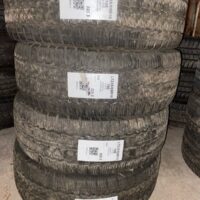 4 pneu(s) ÉTÉ usagé(s) Continental  LT235/65R16 10E 8/32   Ent2