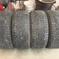 4 pneu(s) HIVER usagé(s) Nokian 255/50R19  9/32 clouté(s)