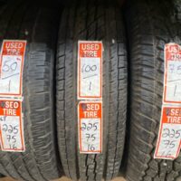 1 pneu(s) ÉTÉ usagé(s) Toyo 225/75R16  12/32