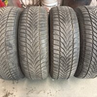 4 pneu(s) HIVER usagé(s) Goodyear 225/65R17  9/32 et 10/32